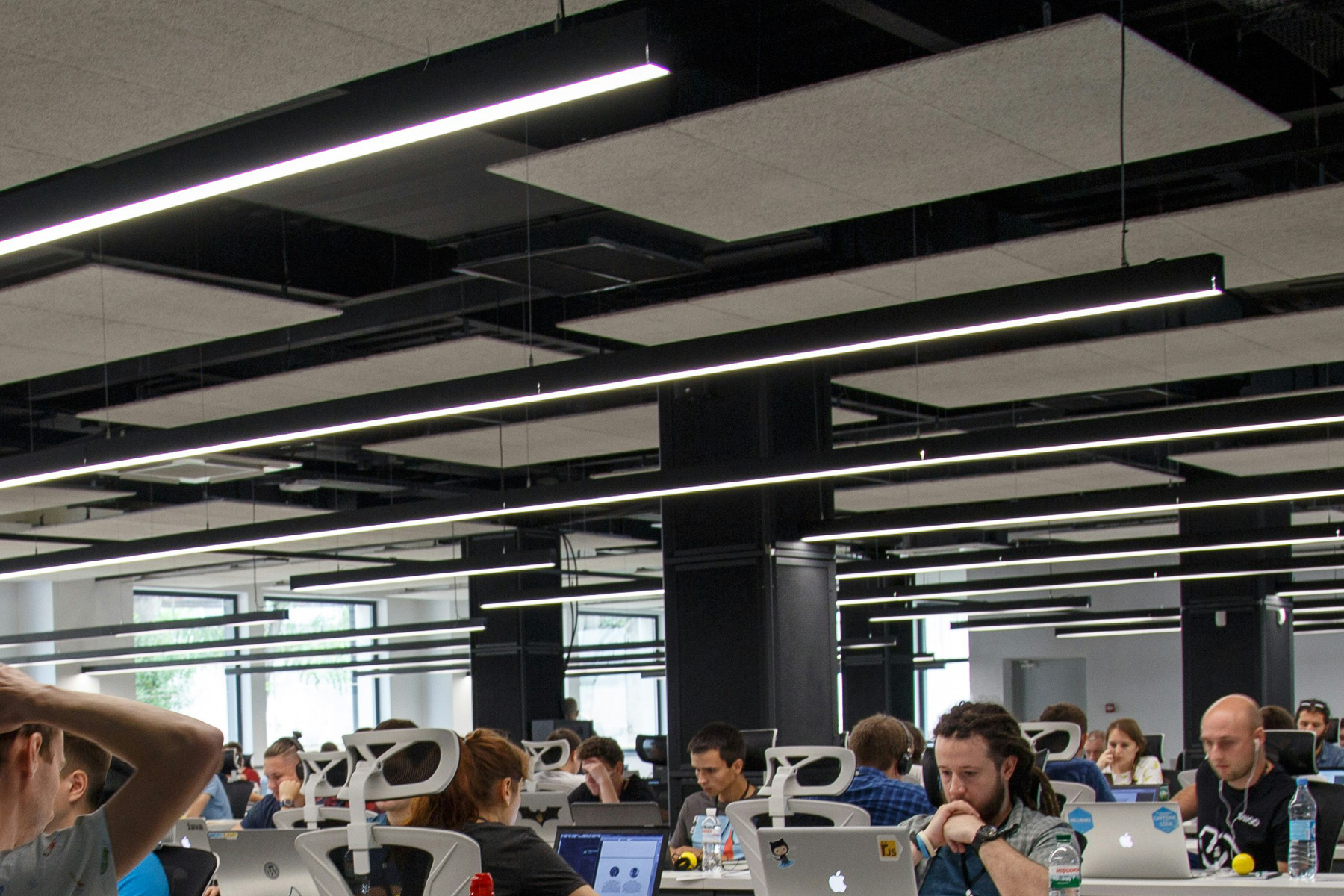 Modern professional office environment